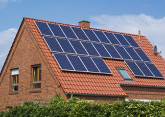 montagem solar do telhado de telha guia de instalação